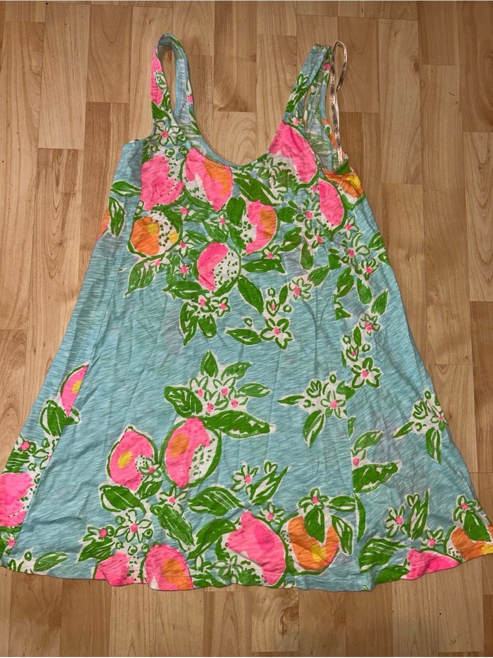 Lilly Pulitzer Carmel Dress Pink Lemonade Print Size XS